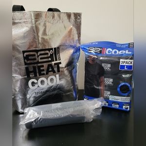 NEW 32⁰ Cool 4-pack men's t shirt and gift bag